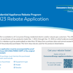 Consumers Energy Rebates