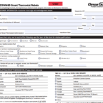 Smart Thermostat Rebate