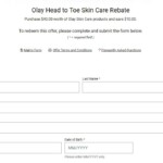 Olay Holiday Rebate