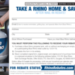 Blue Rhino Rebate Form 2023