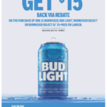 Bud Light Rebate 2023