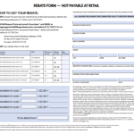 P&G Rebate Form