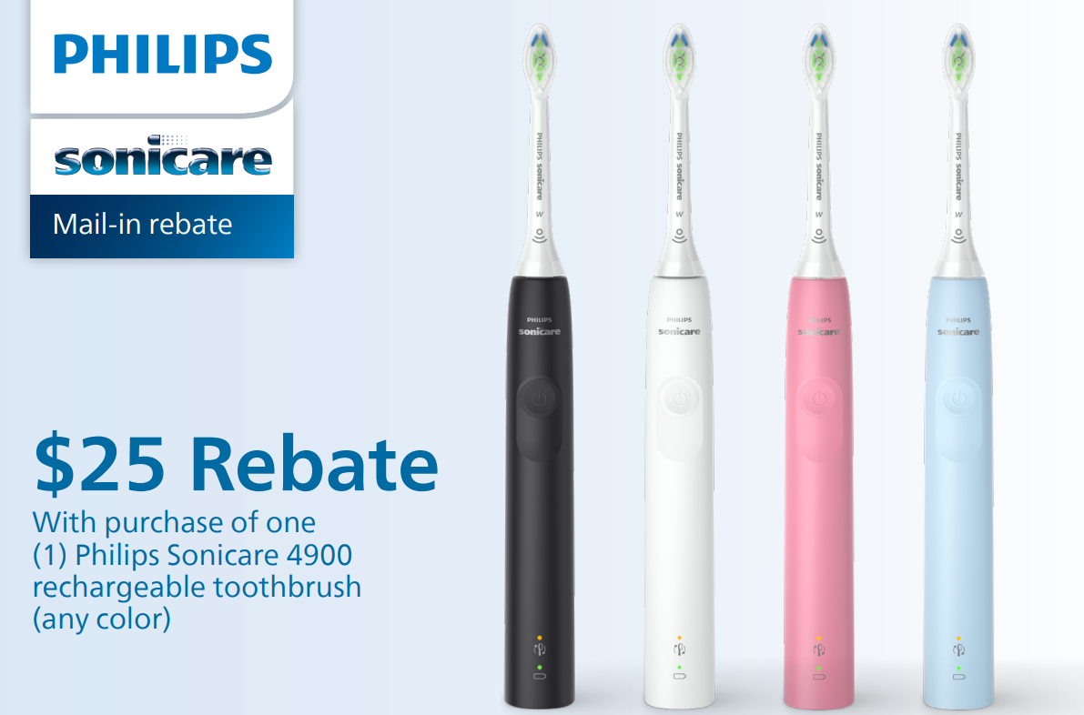 Philips Sonicare Rebate Form 2023