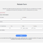 Printable Menards Rebate Form