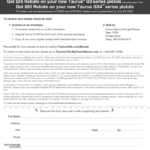 Taurus Rebate Form