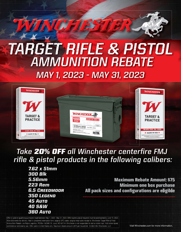 Winchester Ammo Rebate Form