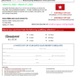 How To Fill Macy's Rebate Form