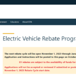 Illinois EV Rebate Form