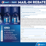 Printable Oral-B Rebate Form 2023