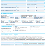 Avista Rebate Forms