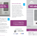 Mass Save Air Conditioner Rebate Form