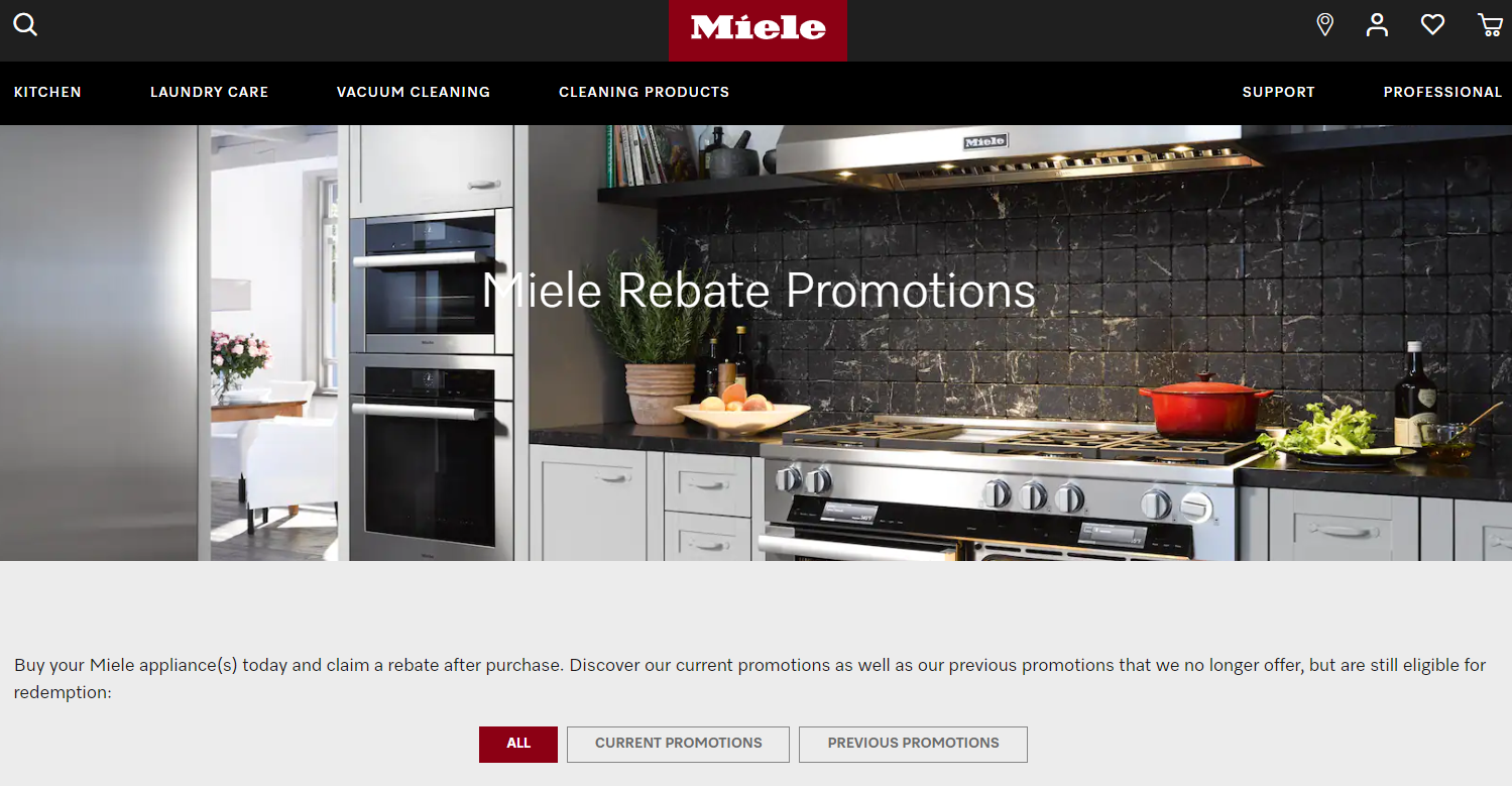 Miele Rebate Form