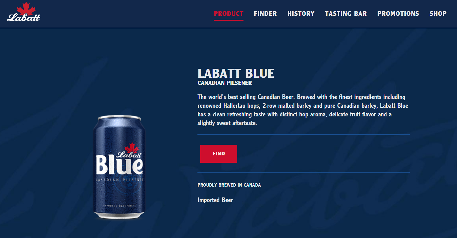 Labatt Blue Rebate