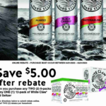 White Claw $5 Rebate Form