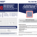 Cooper Tire Rebate Form 2023