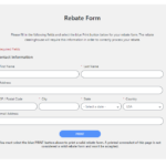 Menards Printable Rebate Form 2024