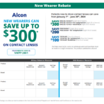 Alcon Rebates 2024 Printable