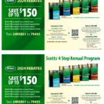 Scotts Lawn Care Rebate Form