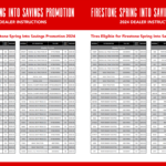 Firestone Rebate Form 2024