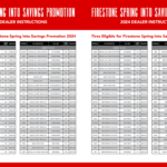 Firestone Rebates 2024