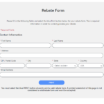 Menards Rebate Receipt Form Printable