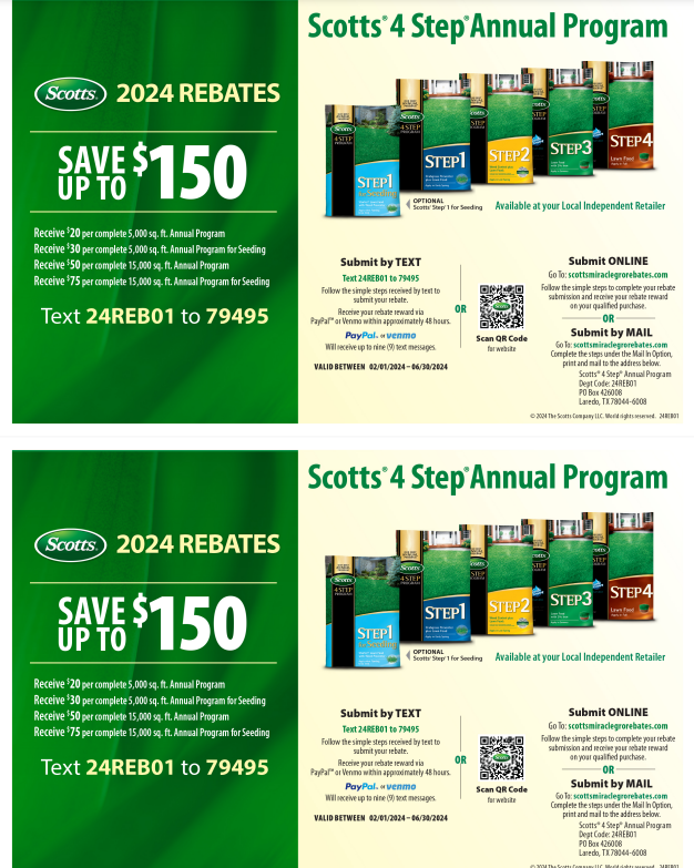 Scotts Mulch Rebate 2024