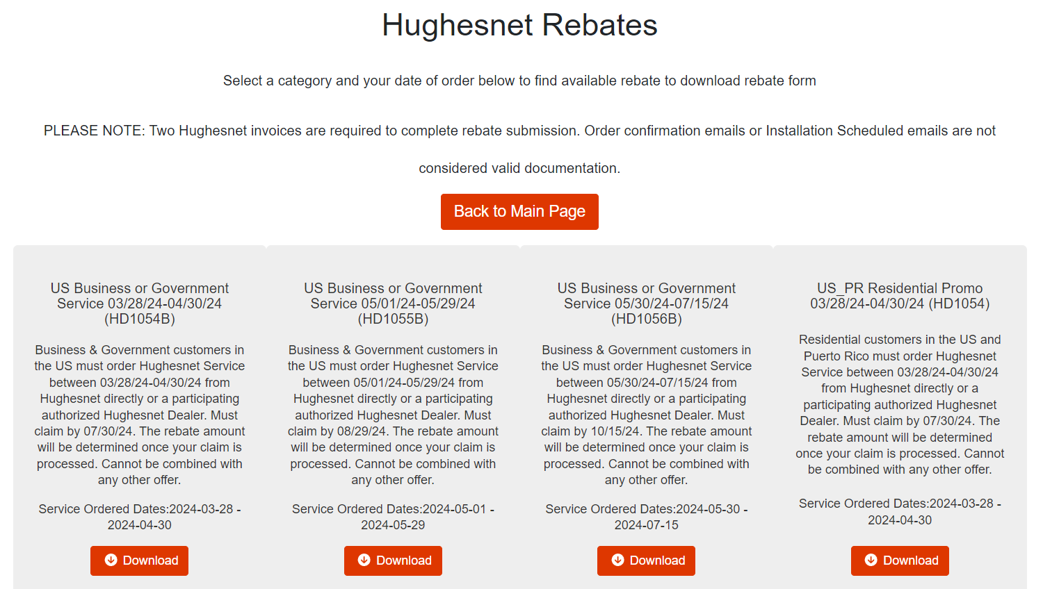 HughesNet Rebates Forms Printable
