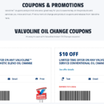 Valvoline Rebates 2024